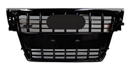 Audi A4 B8 2007–2015 RS stila priekšējā reste (2007-2011, melna) foto 1