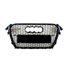 Audi A4 B8 2007–2015 RS stila priekšējā reste (2012-2015, melna) foto 1