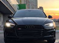 Audi A5 2016–2025 Priekšējais režģis S-style (2016-2019, melns) foto 1