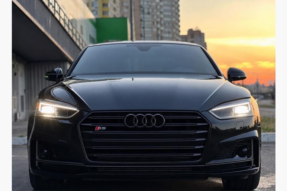 Audi A5 2016–2025 Priekšējais režģis S-style (2016-2019, melns) Image