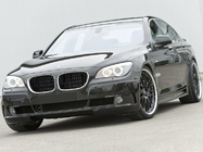 BMW 7. sērija F01/F02 2008–2015 Nieru reste 1 Bar (spīdīgi melna ar hroma apmali) foto 3