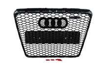 Audi A6 C6 2004–2011 Priekšējais režģis RS stils (melns) foto 4