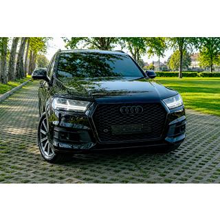 RS stila priekšējais režģis (2015-2019, melns) Audi Q7 2015–2026 foto 3