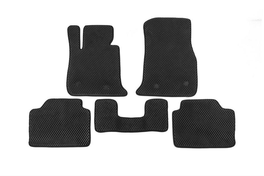 BMW 4 sērija F32/F33/F36 2012–2020 EVA V1 salona paklājiņi (melni) Image