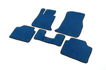 BMW 4 sērija F32/F33/F36 2012–2020 EVA salona paklājiņi V1 (zili) foto 2