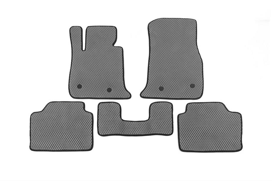 BMW 4 sērija F32/F33/F36 2012–2020 EVA paklāji V1 (pelēki) Image