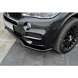 Priekšējā bampera lūpas spoileris DPT V-1 (M-Sport, spīdīgi melns)