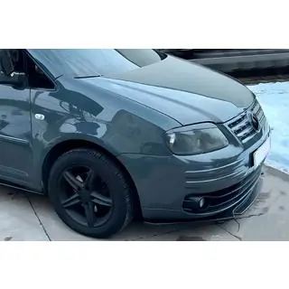 Priekšējā bampera lūpas uzlika Niken Black (ABS) foto 1