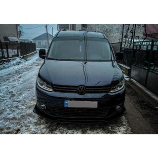 Priekšējā bampera lūpas uzlika Niken Black (ABS) foto 2