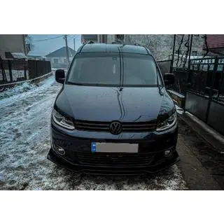 Priekšējā bampera lūpas uzlika Niken Black (ABS) foto 2
