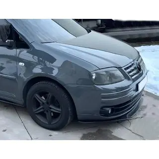 Priekšējā bampera lūpas uzlika Niken Black (ABS) foto 1