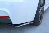 Volkswagen Caddy 2004–2010 Flap aizmugurējā bampera uzlikas DPT (ABS) (2 gab.) (spīdīgi melns) foto 5