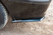 Volkswagen Caddy 2004–2010 Flap aizmugurējā bampera uzlikas DPT (ABS) (2 gab.) (spīdīgi melns) foto 2