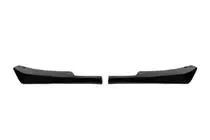 Volkswagen Caddy 2010–2015 Flap aizmugurējā bampera uzlikas DPT (ABS) (2 gab.) (spīdīgi melns) foto 4