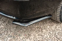 Volkswagen Caddy 2010–2015 Flap aizmugurējā bampera uzlikas DPT (ABS) (2 gab.) (spīdīgi melns) foto 2