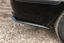 Volkswagen Caddy 2010–2015 Flap aizmugurējā bampera uzlikas DPT (ABS) (2 gab.) (spīdīgi melns) foto 3