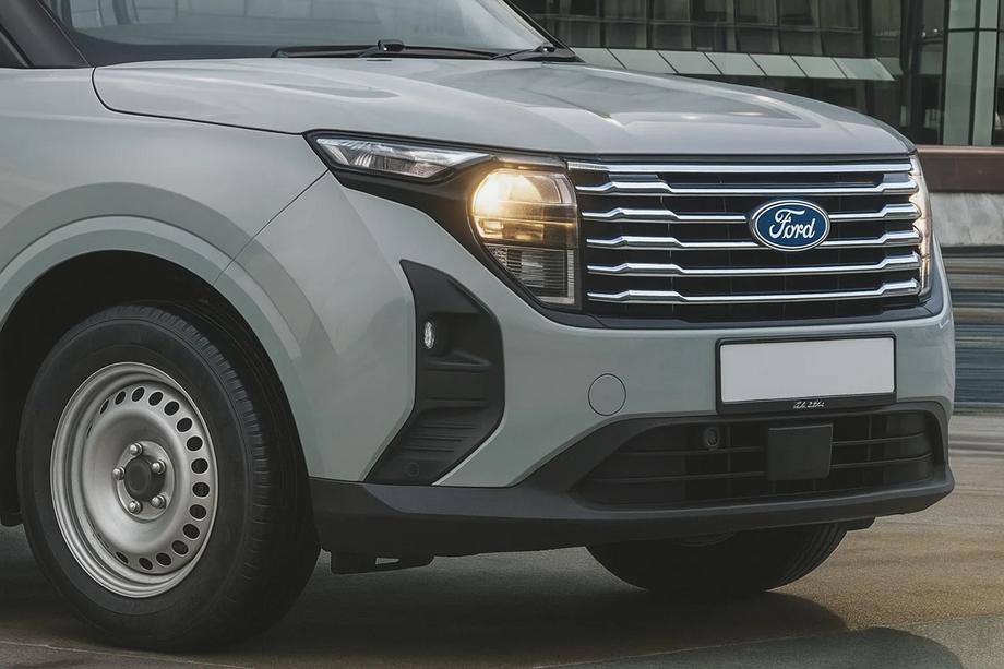 Ford Courier 2023– Radiatora režģa uzlikas (nerūsējošais tērauds) Image