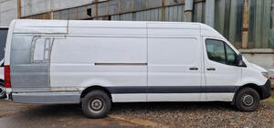 Mercedes Sprinter W906 2006–2018 Virsbūves pagarināšanas komplekts foto 8
