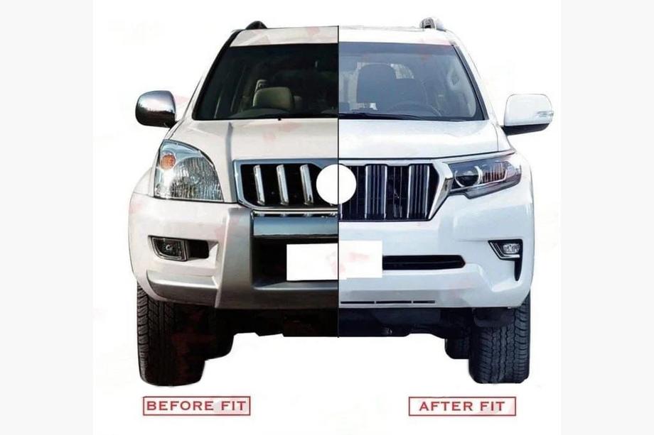 Toyota Land Cruiser Prado 120 2002–2009 Facelift komplekts Toyota Land Cruiser Prado 150 2017+ Foto 33
