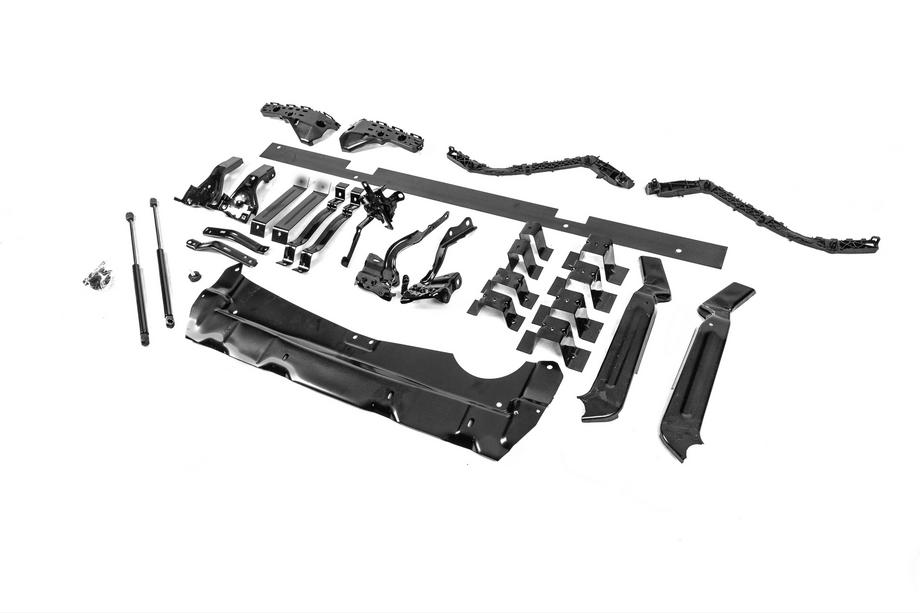 Toyota Land Cruiser Prado 120 2002–2009 Facelift komplekts Toyota Land Cruiser Prado 150 2017+ Foto 27