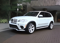 BMW X5 E70 2007–2013 Priekšējā bampera lūpa (2010-2013, krāsošanai) foto 10
