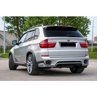 Aizmugurējā bampera difuzora uzlika (2010-2013, krāsošanai) BMW X5 E70 2007–2013 foto 1
