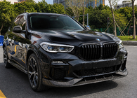 BMW X5 G05 2019–2026 Priekšējā bampera lūpa Paradigm V-1 (2018-2022, īsta oglekļa šķiedra) foto 1