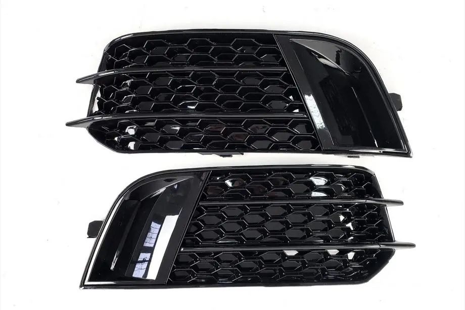 Audi A1 2010–2018 Miglas lukturu režģi RS-Style (2010-2014, 2 gab., Melni) Image