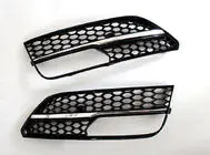 Audi A3 2012–2020 Miglas lukturu restes RS-Style V-2 (2012-2016, 2 gab., melnas) foto 1
