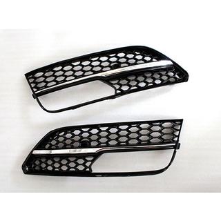 Miglas lukturu restes RS-Style V-2 (2012-2016, 2 gab., melnas) Audi A3 2012–2020 foto 1