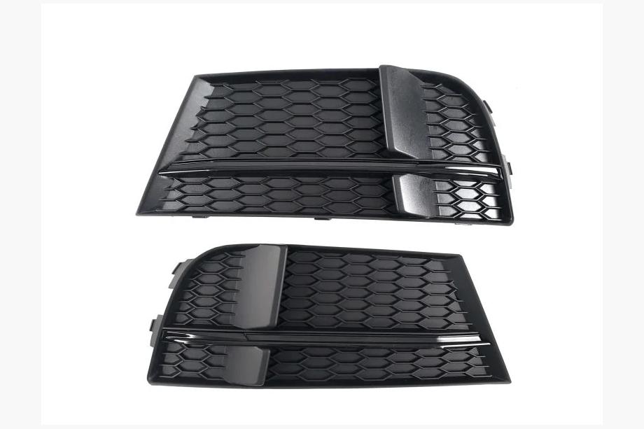 Audi A3 2012–2020 Miglas lukturu restes S-Style V-1 (2016-2020, 2 gab., Melns) Image