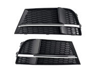 Audi A3 2012–2020 Miglas lukturu restes S-Style V-2 (2016-2020, 2 gab., melnas) foto 1