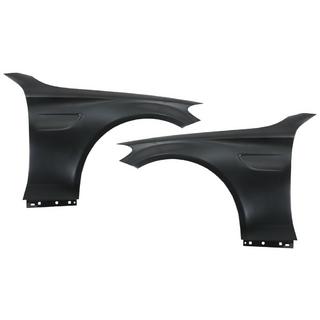 Virsbūves komplekts ar motora pārsegu un spārniem (C63 AMG) Mercedes C-сlass W205 2014–2021 foto 4
