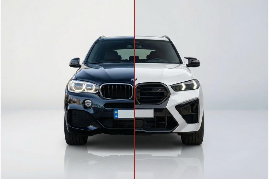 BMW X5 F15 2013–2018 Restailinga komplekts X5M F95 2024 (ar bagāžnieka vāka nomaiņu) Foto 1