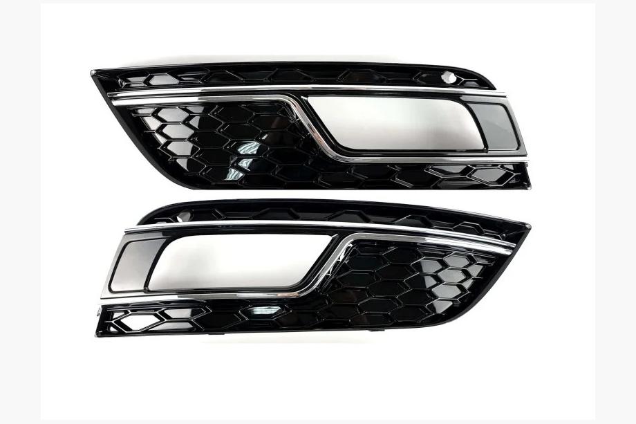 Audi A4 B8 2007–2015 Miglas lukturu restes RS-Style (2012-2015, 2 gab., melnas) Foto 2