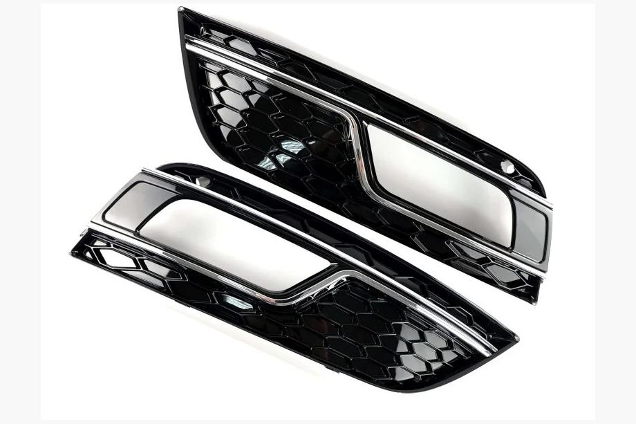 Audi A4 B8 2007–2015 Miglas lukturu restes RS-Style (2012-2015, 2 gab., melnas) Foto 1