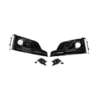 Miglas lukturu restes ar miglas lukturiem (2016-2019, 2 gab., melnas) Audi A5 2016–2025 foto 1