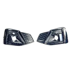 Miglas lukturu režģi ar miglas lukturiem RS-Style (S-Line, 2020-2025, 2 gab., Melns) Audi A5 2016–2025 foto 2