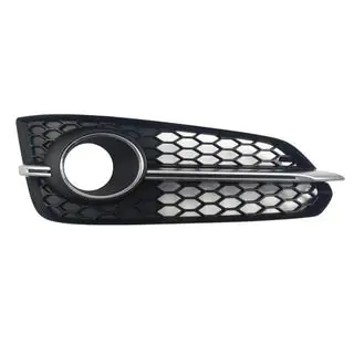 Miglas lukturu restes ar miglas lukturiem (2014-2018, 2 gab., melns ar pelēku) Audi A8 2010–2018 foto 3