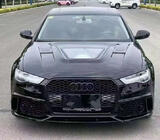 Audi A6 C7 2011–2017 Motora pārsegs RS-Style (2014-2017) foto 2