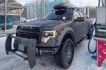 Ford F-150 2014–2021 Kravas kastes rollbārs Bed Rack foto 13