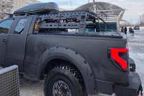 Ford F-150 2014–2021 Kravas kastes rollbārs Bed Rack foto 2