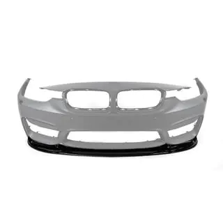 Priekšējā bampera lūpa DPT Lip V-1 (M4, melns spīdīgs) foto 2
