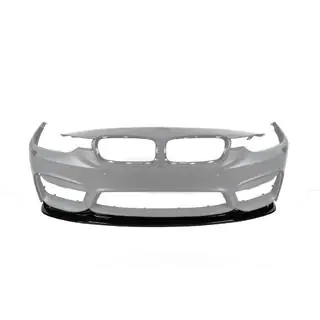 Priekšējā bufera lūpa DPT Lip V-2 (M4, spīdīgi melna) foto 2