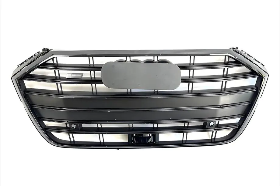 Audi A8 2018– Priekšējā radiatora reste S-Style (2018-2021, melna) Image