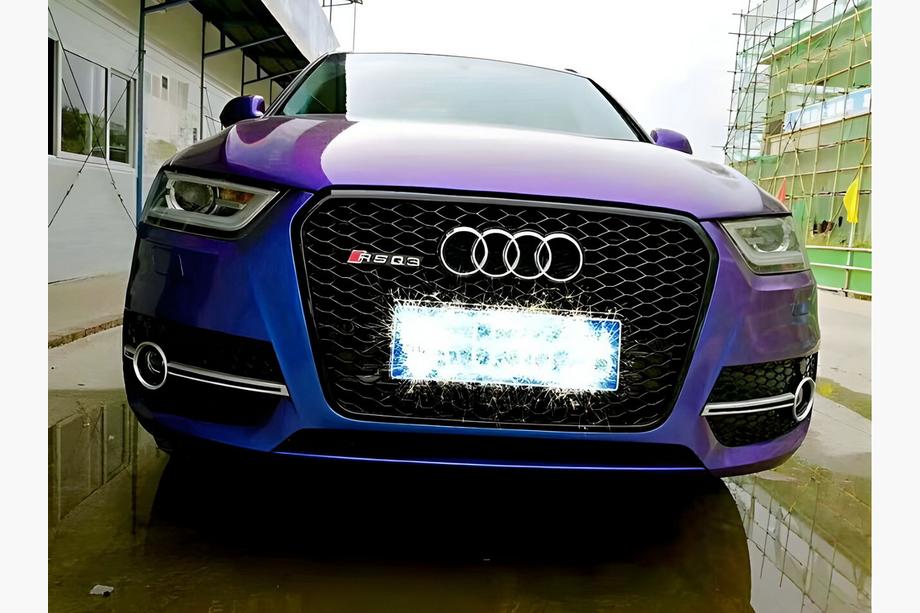 Audi Q3 2011–2019 Priekšējais režģis RSQ3 (2011-2015, melns) Image