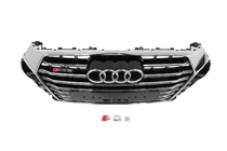 Audi Q3 2011–2019 Priekšējā reste SQ-Style (2015-2019, melna ar hromu) foto 4