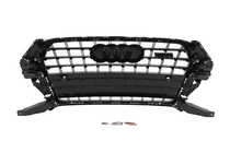 Audi Q3 2011–2019 Priekšējā reste SQ-Style (2015-2019, melna ar hromu) foto 5