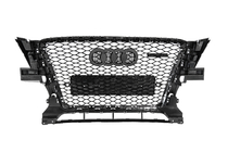 Audi Q5 2008–2017 Priekšējā radiatora reste RSQ-Style (2008-2012, melna ar hromu) foto 4