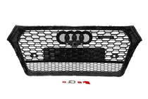 Audi Q5 2017–2025 Priekšējā reste RSQ-Style (2017-2020, melna) foto 5